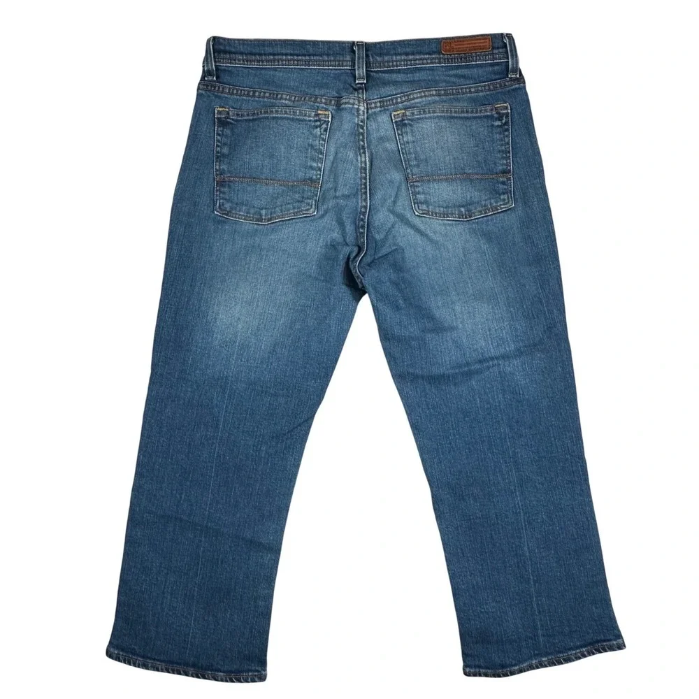 Polo Jeans Co Ralph Lauren Womens‎ 12 Cropped Stretch Jeans Y2K